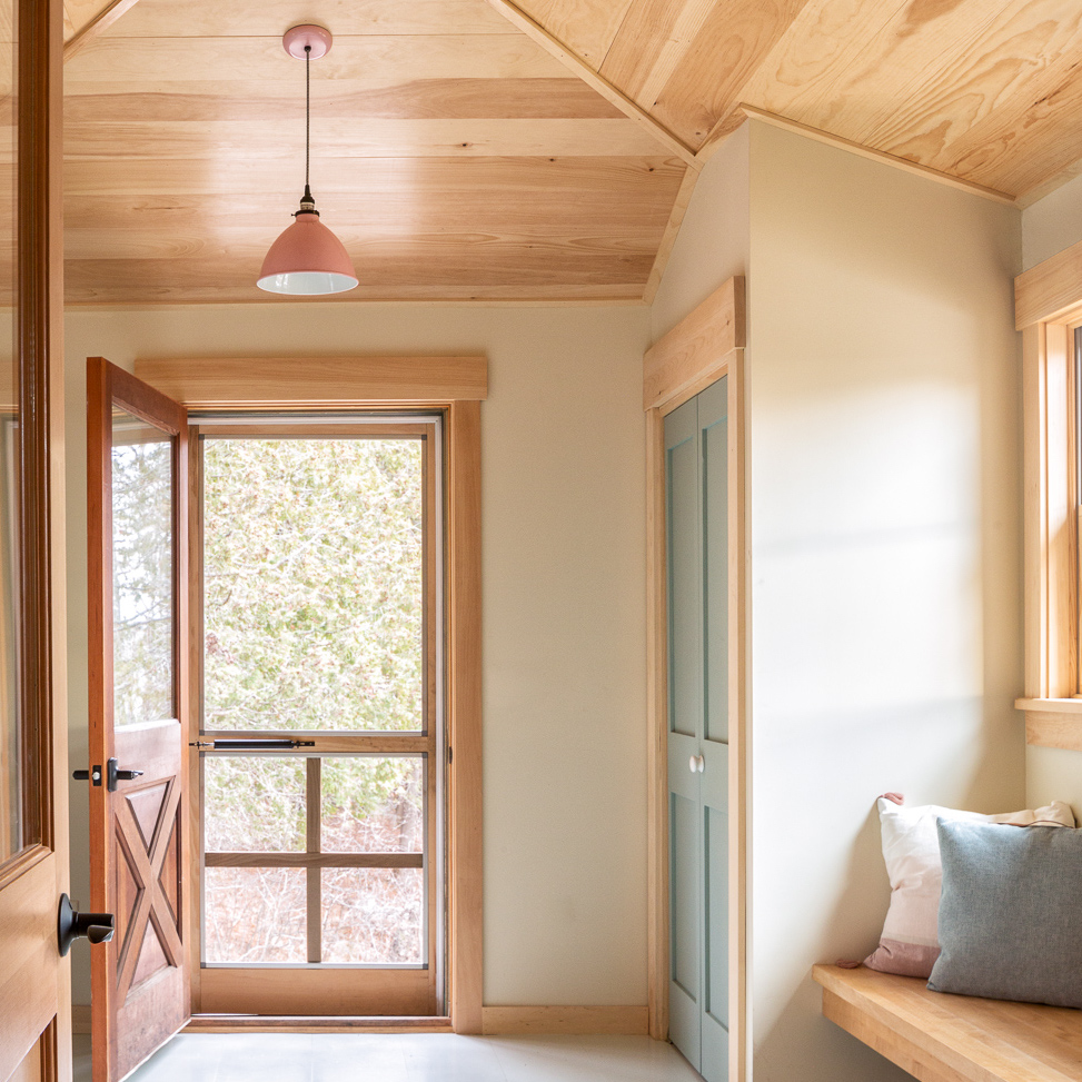 Gladstone Pendant Light | Photo Courtesy of Rangeley Building and Remodeling & Jeff Roberts Imaging